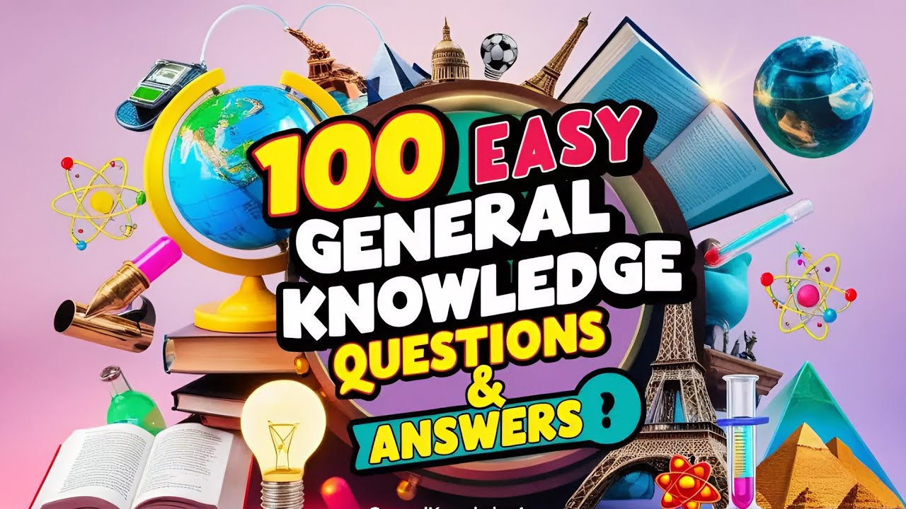 General Knowledge Quiz: Test Your IQ with These 100 Questions 🧠 #quiz # ...
