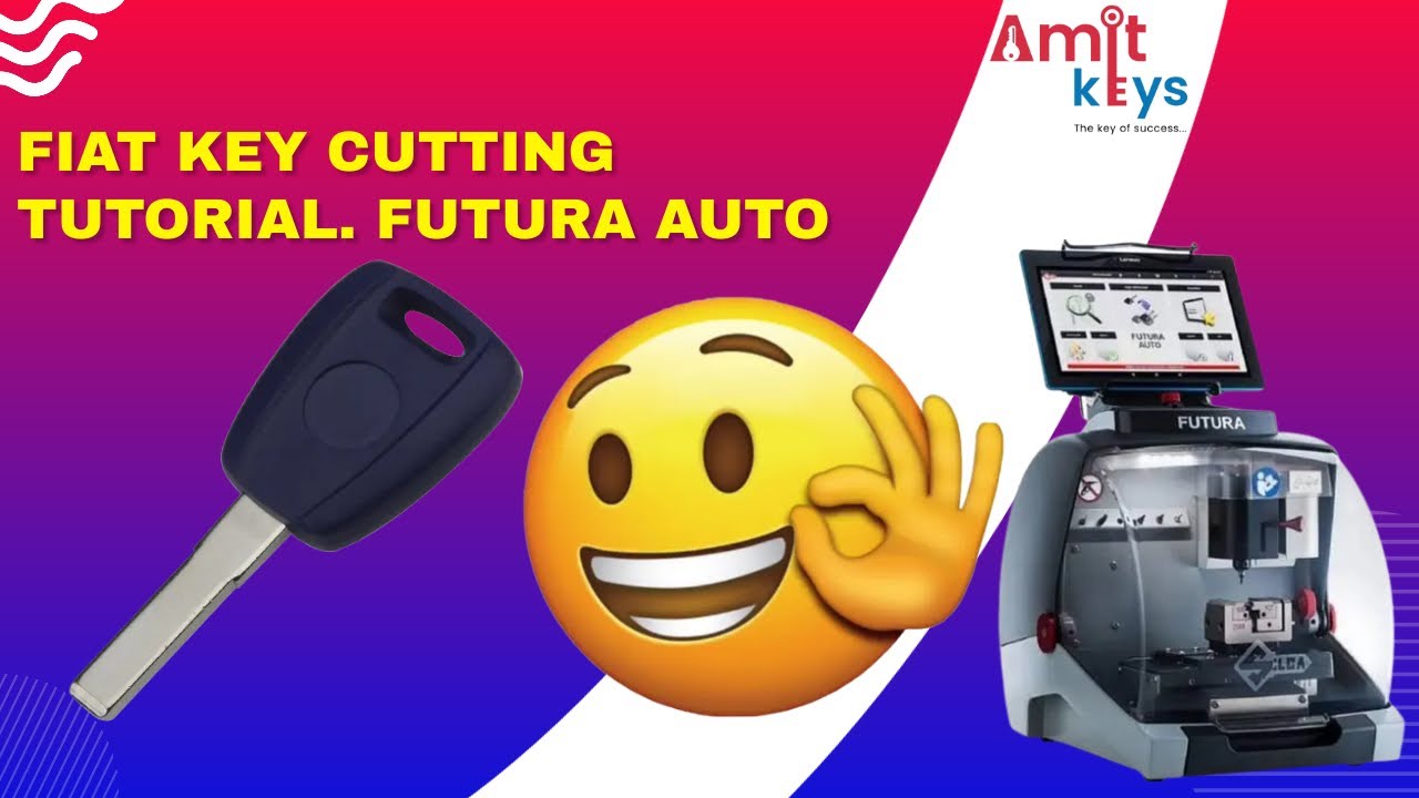 FIAT PUNTO KEY CUTTING TUTORIAL. AmitKeys mindasilcaengineeringpvt.l2939 futura silca fiat