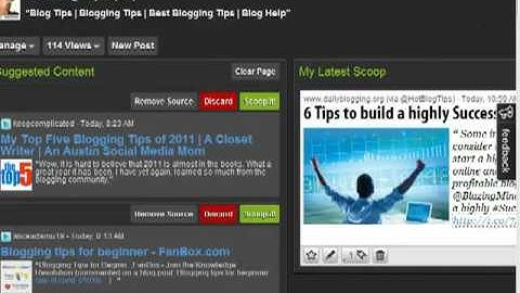 Networking With ScoopIt How To