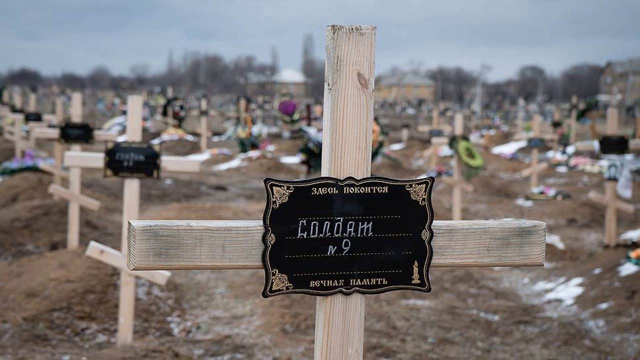 Безымянные могилы солдат Донбасса