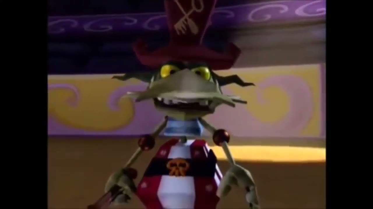 Rayman Animated Series but only when Admiral Razorbeard is on screen ...