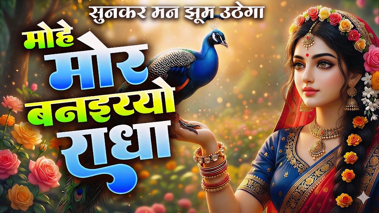 मोहे मोर बनइय्यो राधा |Mohe Mor Banaiyo Radha Apne Vrindavan Ko|Peaceful Radha Krishna Bhajan#radha