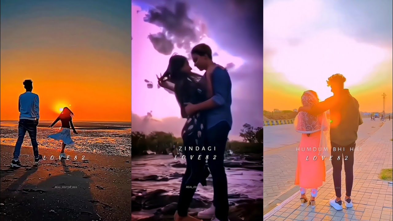Cute couple status video 💞 Lovely status 🥰 romantic status video 🥀
