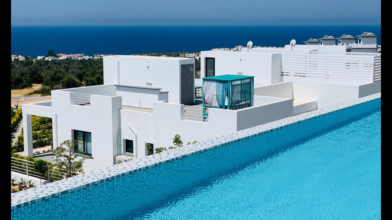 North Cyprus Properties/Nordzypern/Северный Кипр - 2 bedrooms Penthouse-swimming pool-stunning views