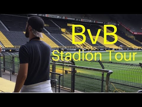 Stadion Tour Im Grossten Stadion Deutschlands Signal Iduna Park Borussia Dortmund Youtube