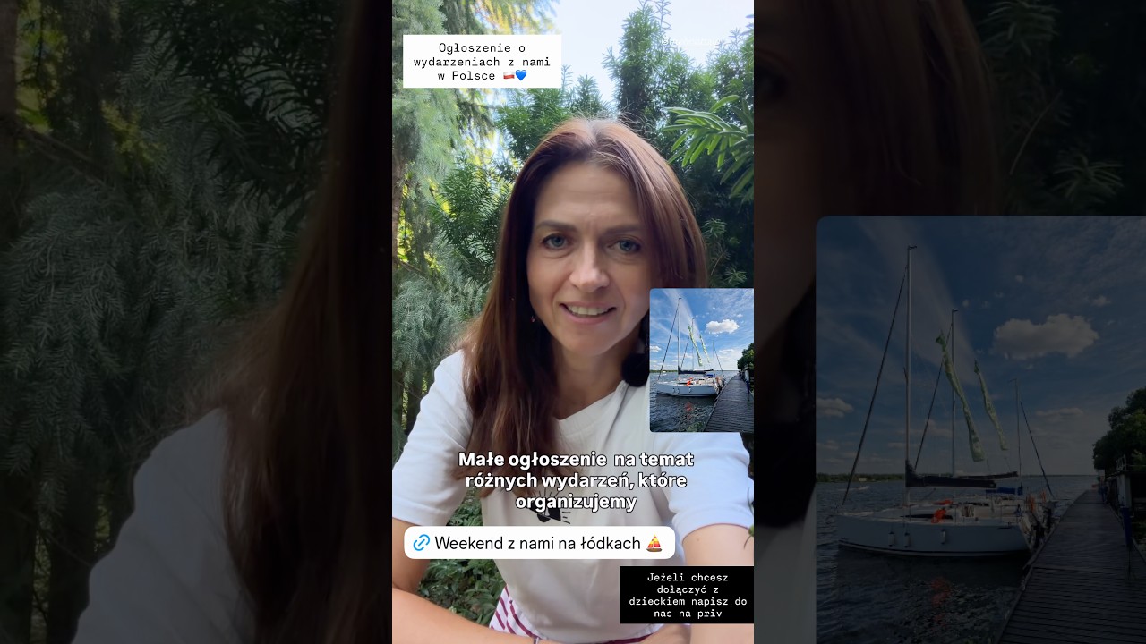 ⁣Uczymy żeglarstwa w Polsce ⛵️🇵🇱