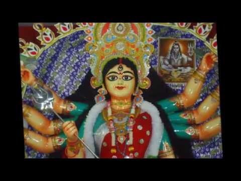 Protima hobe bisorjon Durga puja  Kannon Dawen 