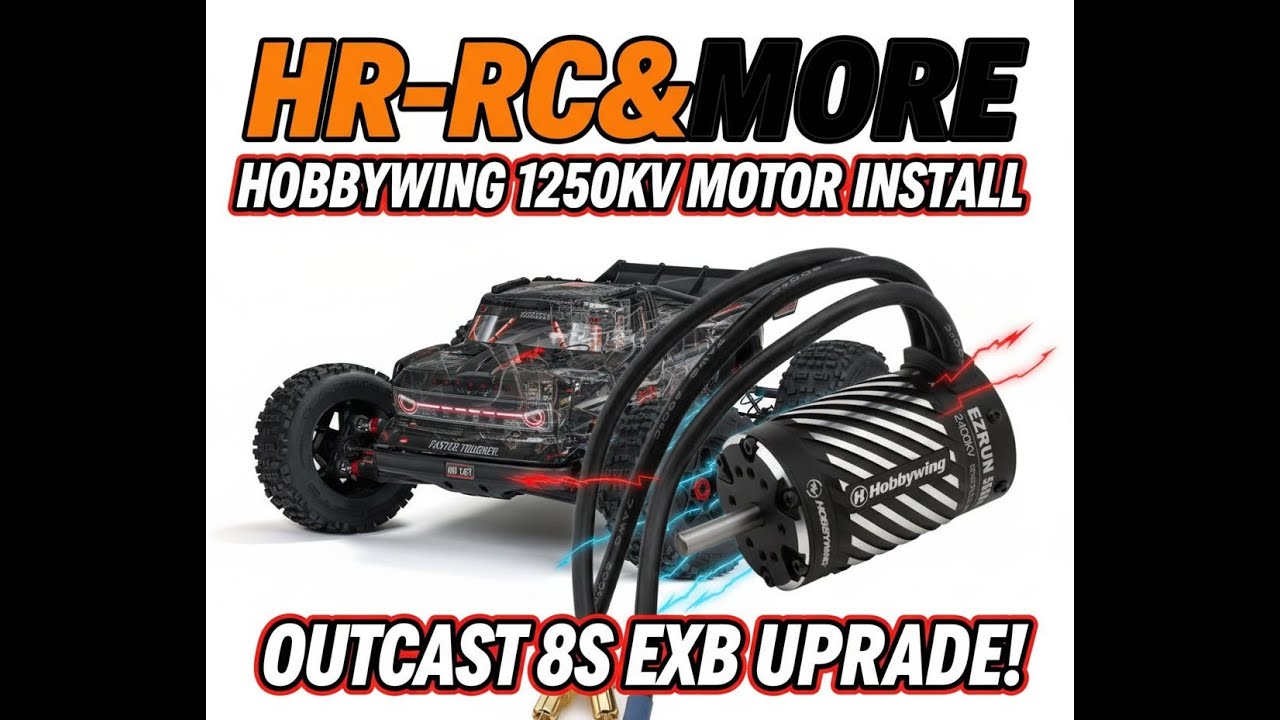 Лучший вариант модернизации двигателя для Outcast 8S EXB? 1250KV HW
