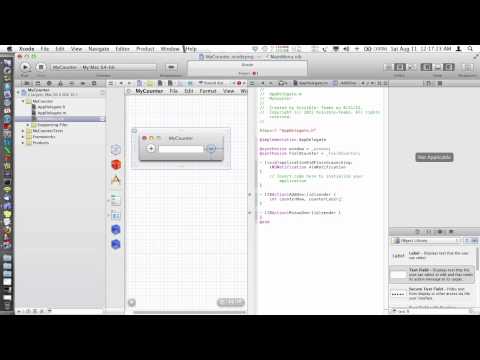 Create Simple Mac Apps Counter Using Xcode 4.3.3 Ver.01 On Mac Lion 10.7.4