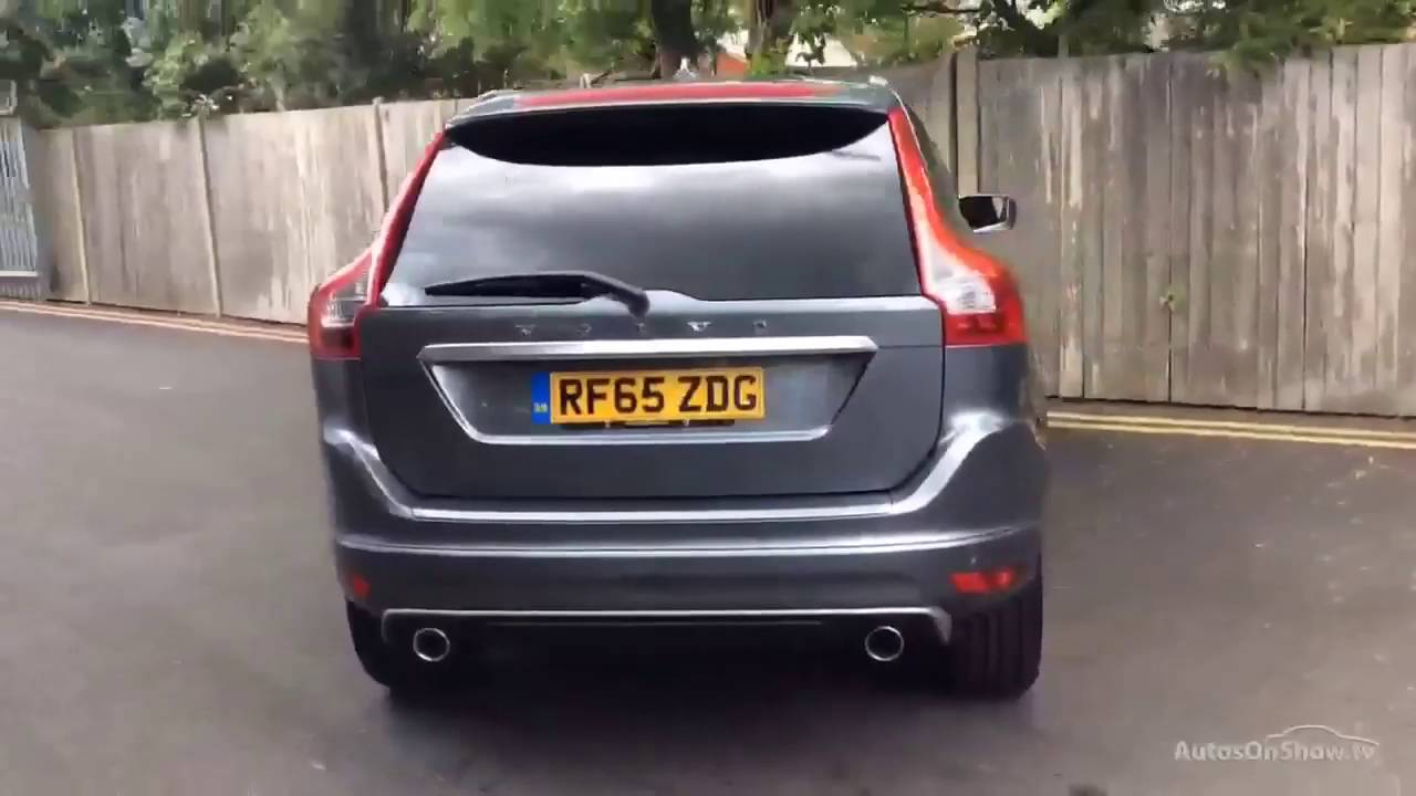 VOLVO XC60 D4 R-DESIGN LUX NAV AWD GREY 2015