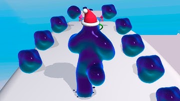 Blob Runner 3D All Levels Gameplay ⚽🧢🤯Max Level Stack Colors Fun Game Android-iOS Gameplay Lvl 78UKL