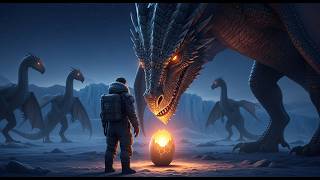 The Dragon Pack Mourned Their Frozen Hatchlings—Until a Human Walked Out of the Snow | HFY | Dragon