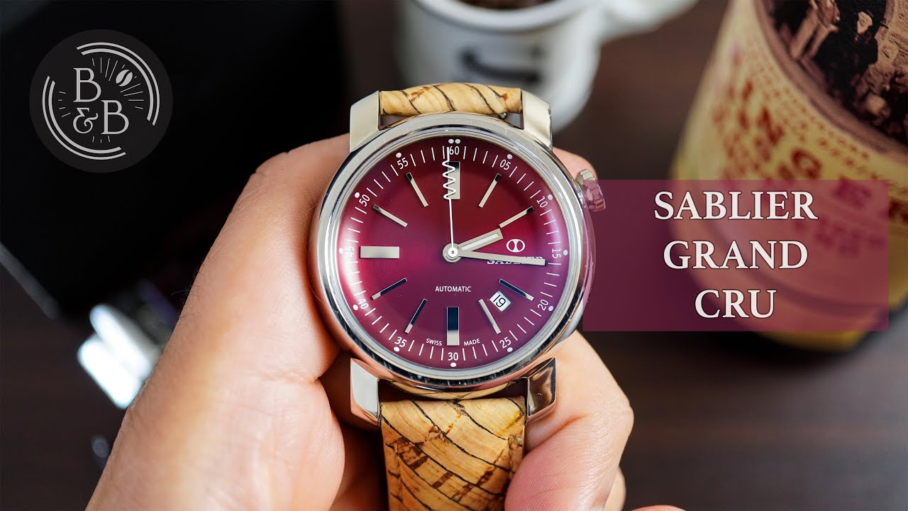 World's First Concave Crystal On A Watch - Sablier Grand Cru Review - Beans & Bezels