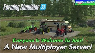 Farming Simulator 22 Multiplayer Server