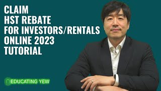How to Claim Your HST New Condo/House Rebate Online Tutorial (Updated Fall 2023)
