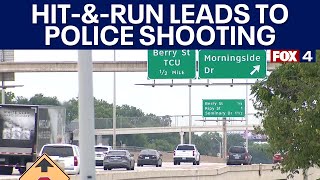 Hit-and-run suspect shot after crash with off-duty Fort Worth officer
