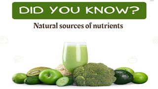 very important⚠️⚠️⚠️Natural sources of nutrients🥦 foods rich in vitamins🥒
