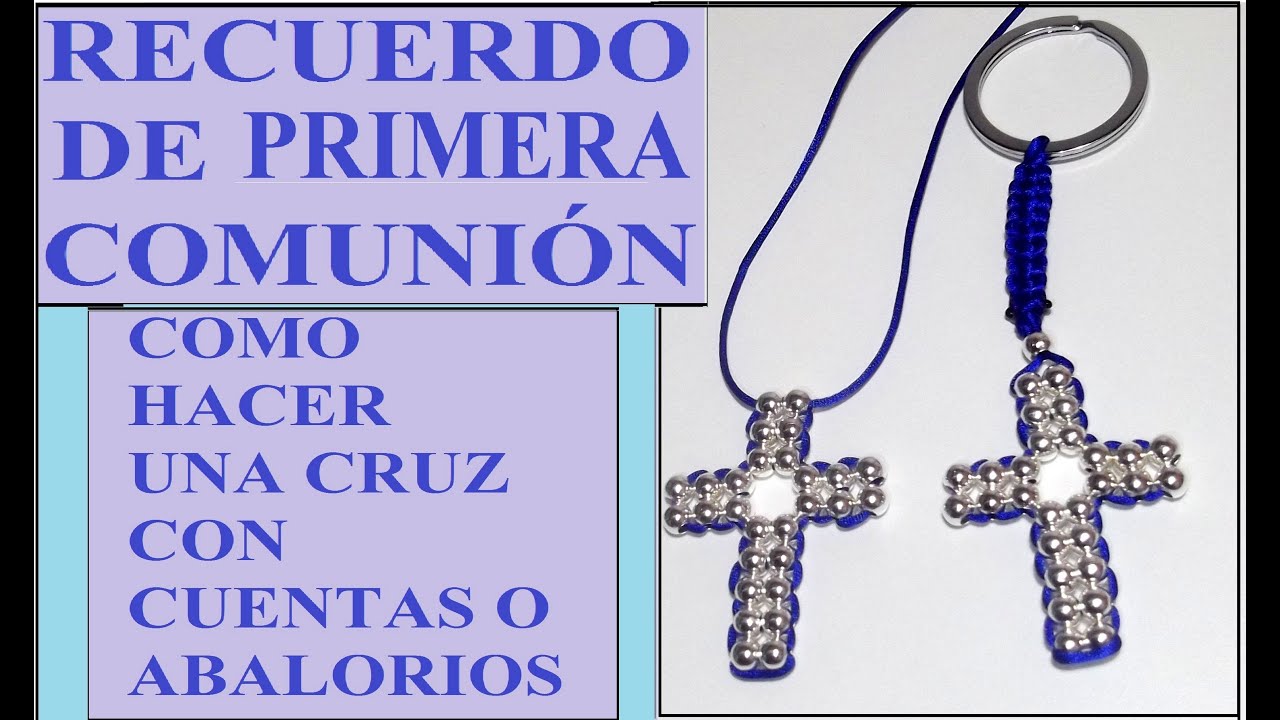 Cruz de madera, comunión.  Manualidades de macramé, Cruz de madera,  Comunion