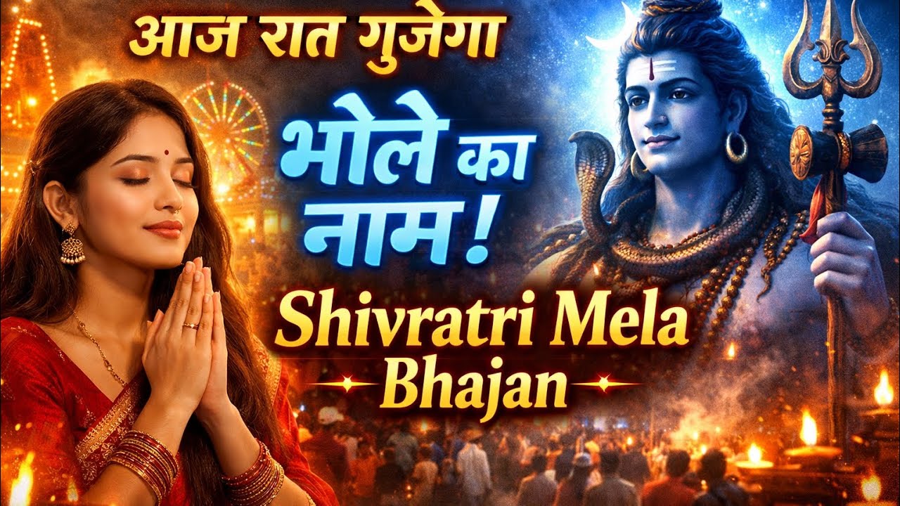 आज रात गूंजेगा भोले का नाम 🔱 | Shivratri Mela Special Bhajan 2026