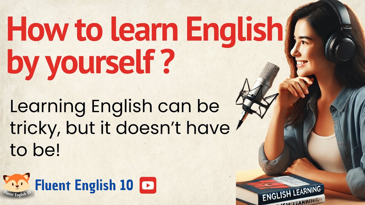 How to improve your English speaking skills (by yourself) - YouTube