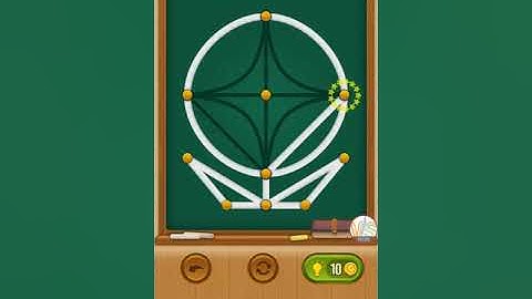 One Line Curve Drawing Intermediate A Level 24 Solution Walkthrough Gameplay