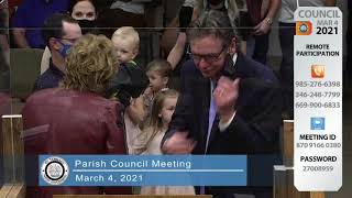St. Tammany Parish Council Meeting March 4, 2021