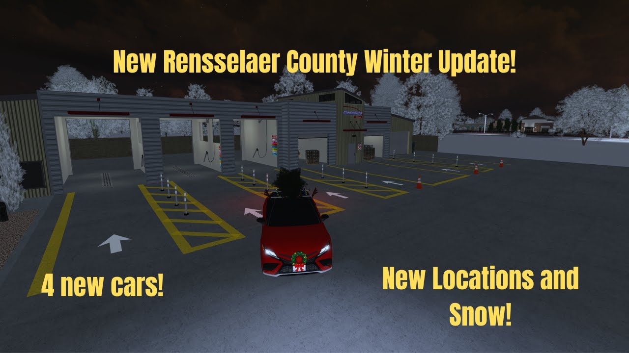 BRAND NEW RENSSELAER COUNTY UPDATE, 4 NEW CARS, SNOW, NEW CAR WASH, NEW