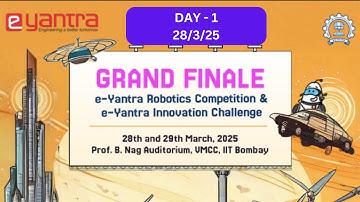 Grand Finale of e-Yantra Robotics Competition (eYRC 2024-25) - Day 1