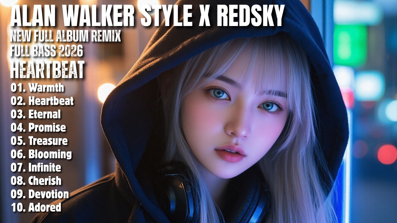 ALAN WALKER STYLE X REDSKY || HEARTBEAT || NEW FULL ALBUM 2026