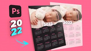 Como fazer um Calendário no Photoshop para 2022 (com Feriados)