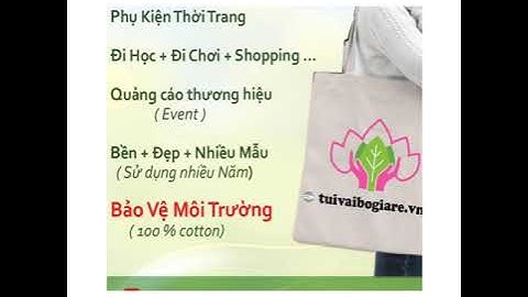 Túi vải bố Bảo Vệ Môi Trường D&L