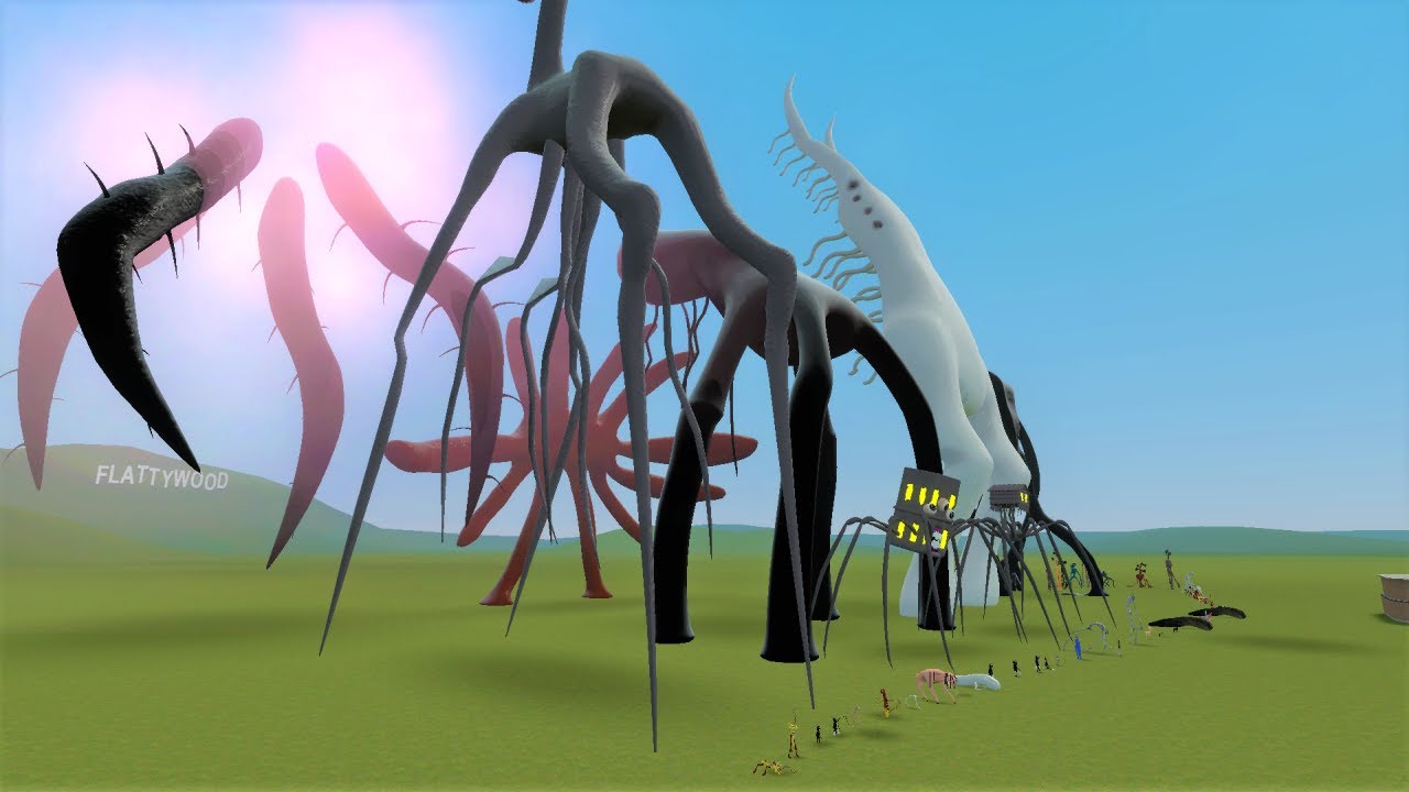 All New Trevor Henderson Creatures Size Comparison! - Garry's Mod ...