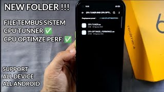NEW FOLDER FILE TEMBUS SISTEM !!! FILE CPU TUNER DAN CPU OPTIMZE UNTUK MENINGKATKAN PERFORMA GAME screenshot 4