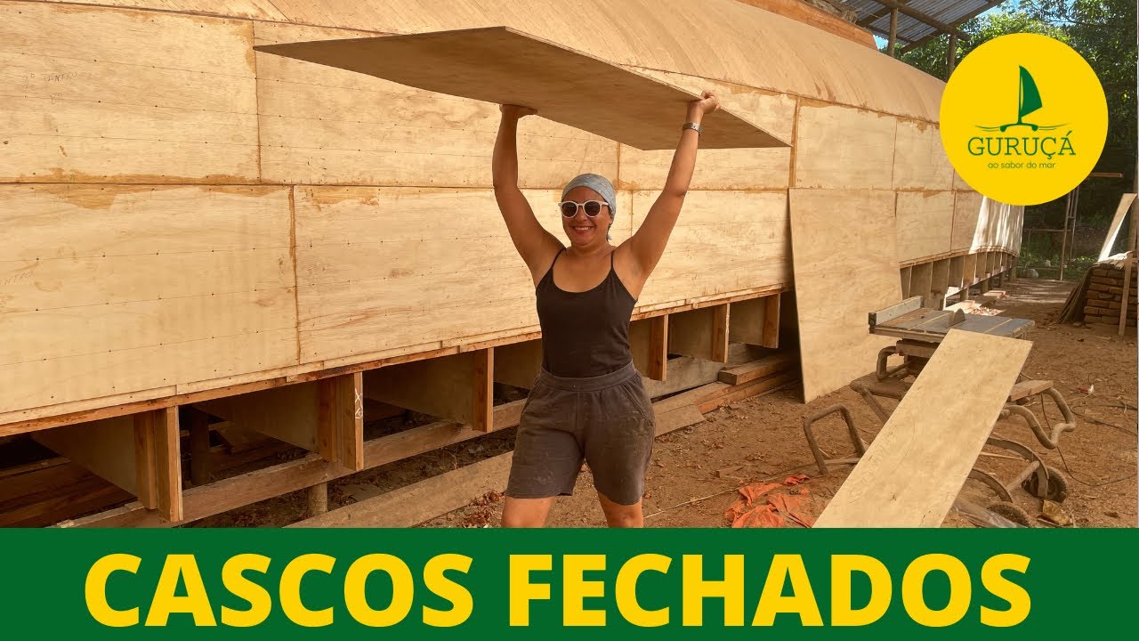 ⁣159| MAIS UMA ETAPA CONCLUÍDA- CONSTRUÇÃO DE VELEIRO CATAMARÃ