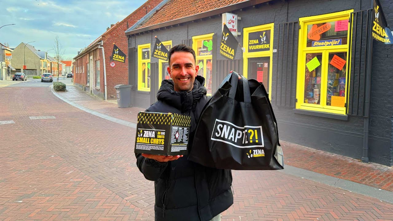 HET NIEUWSTE VUURWERK VAN ZENA AFSTEKEN!