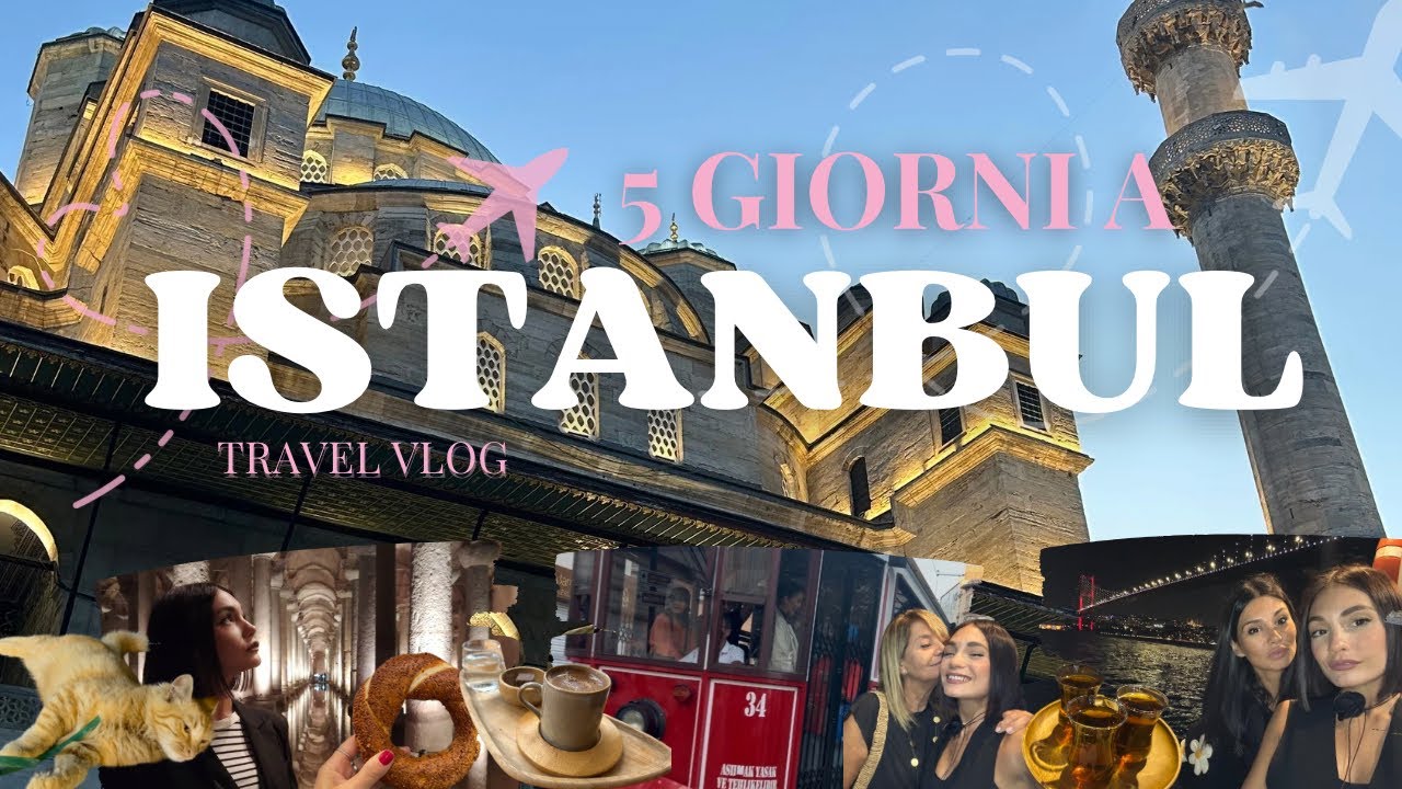 Vlog a Istanbul 🇹🇷 | 5 giorni tra famiglia, cultura e colori della città 💕 | Viaggio in Turchia