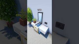 Minecraft Realistic Bathroom Sink Build😍