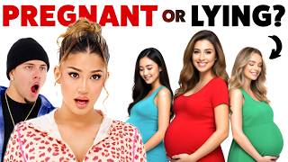 Celebrity Can You Spot the Real Pregnant Woman? Profile