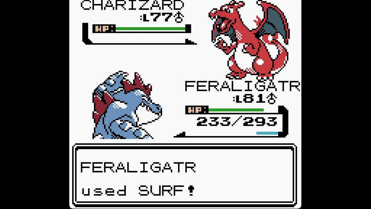 Pokemon Gen 2 Surf