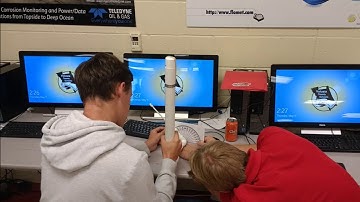 Straw rockets projectile motion