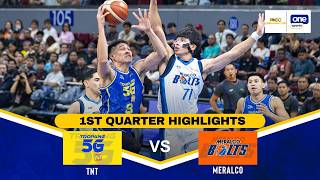 MERALCO vs TNT | 1ST QUARTER HIGHLIGHTS | PBA SEASON 50 COMMISSIONER’S CUP