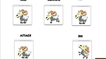 Animated Ram - 2D Game Assets and Game Graphics