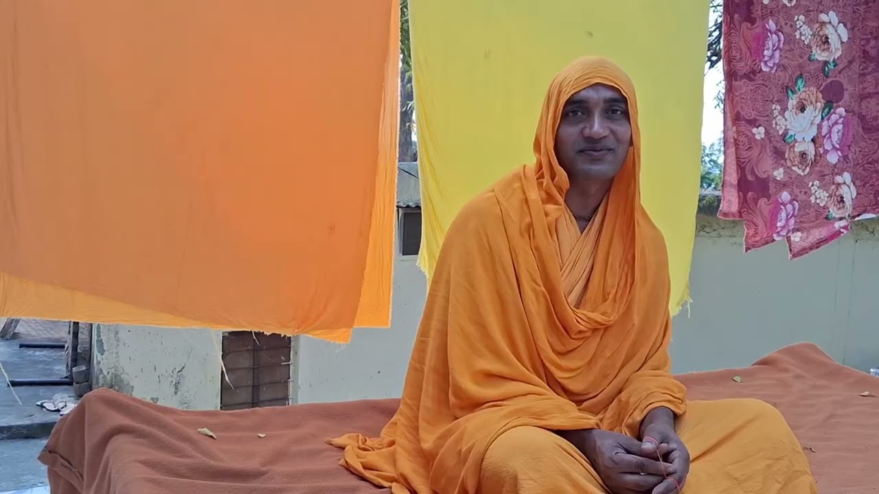 नर्मदामैया के पवित्र तट पर, मांडव्यरिषी गुफा आश्रम के महंत राघवदासजी महाराज का सत्संग | नर्मदे हर 🙏🙏