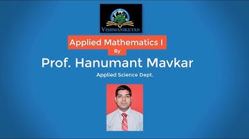 VIDEO 6: Applied Mathematics - AM-I : Ex. on Reducing Matrix into PAQ form by Prof. H. Mavkao