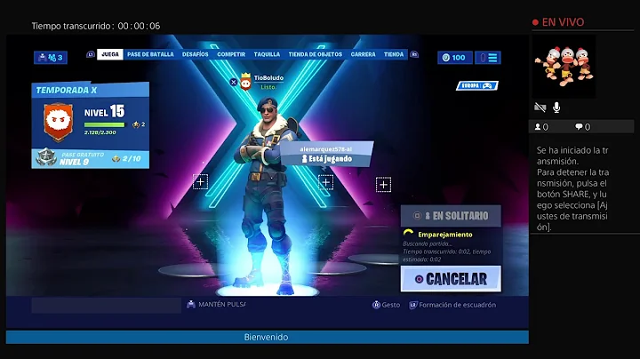 Tioboludo en fornite espaol