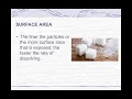 Factors Influencing Solute Dissolving Rates