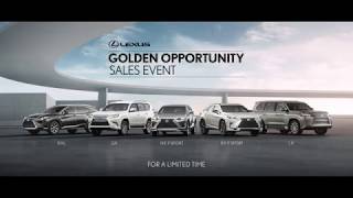 North Park Lexus RGV Golden Opportunity 15s