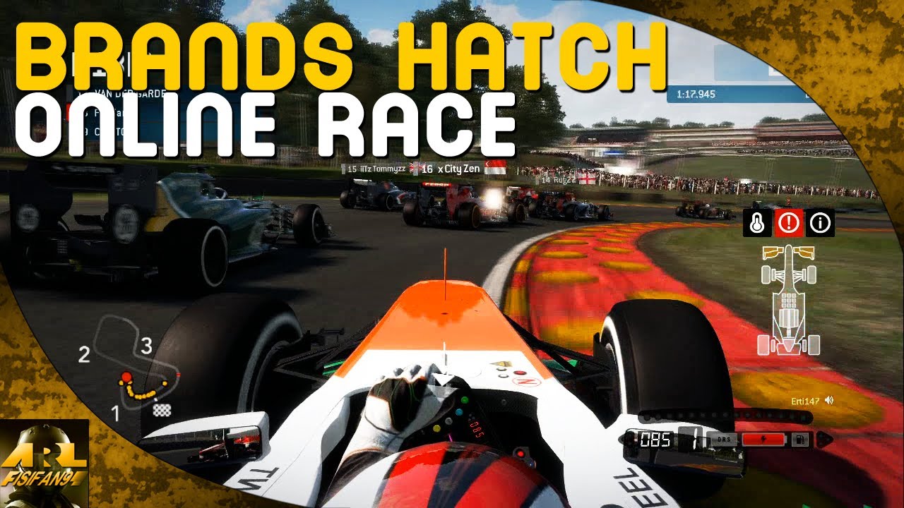 F1 2013 Brands Hatch 100% Online Race