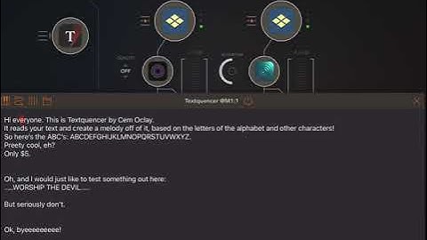 Textquencer AUv3 | Text Based MIDI Sequencer by Cem Olcay