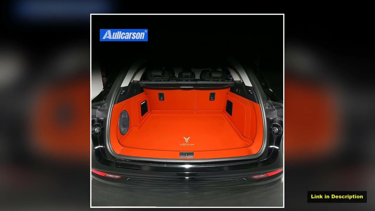 For Voyah Free 2024 2023 ColorLeather Trunk Mats Durable Cargo Liner Boot Carpets Full Coverage